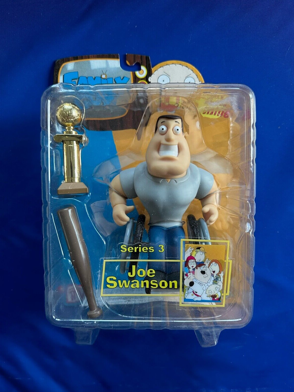 Family Guy Joe Swanson Mezco Series 3 Action Figure 6