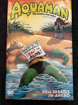 Aquaman: The Search for Mera Deluxe Edition (DC 2019 Hardcover) BRAND NEW SEALED