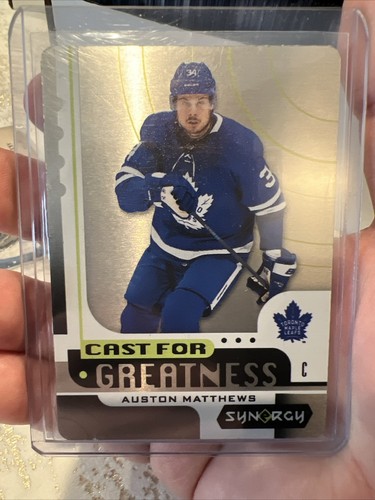 2019-20 Upper Deck Synergy Cast for Greatness Auston 2019-20 Upper Deck Synergy Cast for Greatness Auston