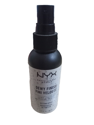 Nyx dewy finish setting spray deals
