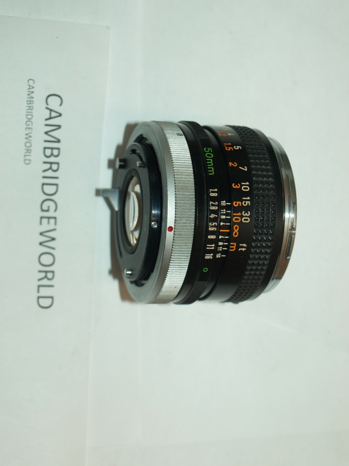 ★美品★ キャノン CANON NEW FD 50mm F1.8 #19718 Canon FD 50mm f/1.8 NFD Standard Prime MF Lens Vintage V246