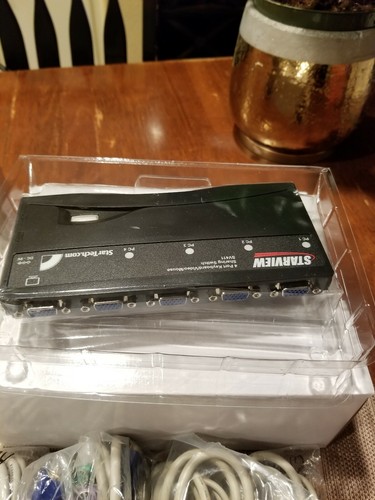 StarTech.com StarView SV411K - KVM switch - 4 ports **Brand New**