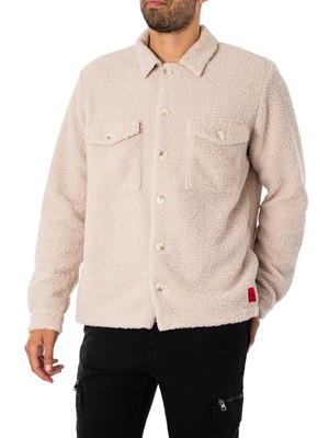 

Мужская куртка Enalu Sherpa HUGO, бежевая, Бежевый, 50502092-10252184-108