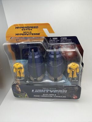 Disney Pixar Lightyear Hyperspeed - Zyclops & Pods. Modules. Capsules - SEALED!