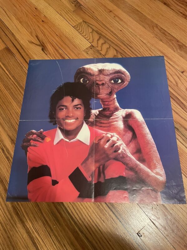 Vintage Michael Jackson & ET Poster