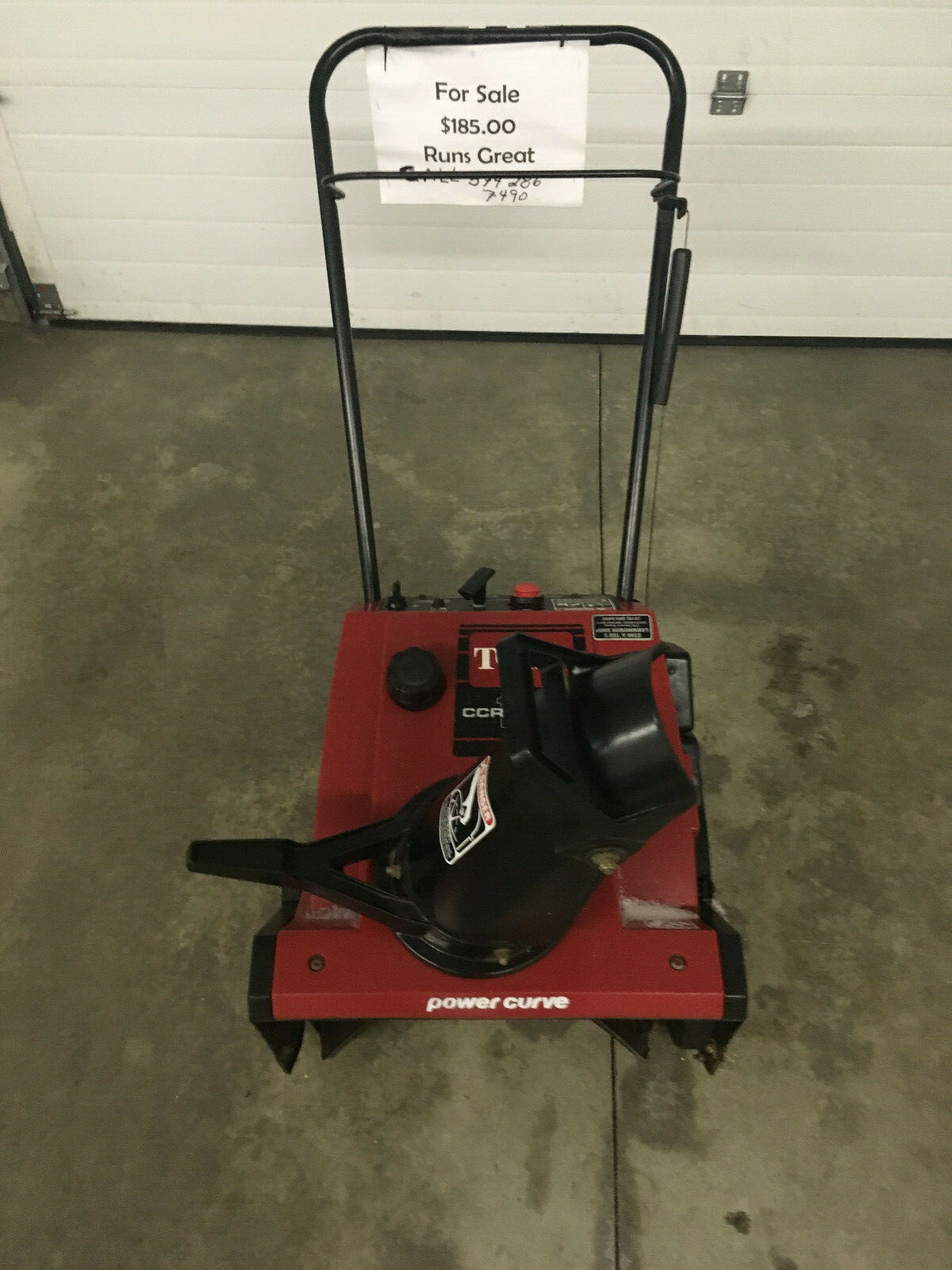 Toro CCR1000E Electric Start Snow blower 3 HP New Carlisle Indiana pick up