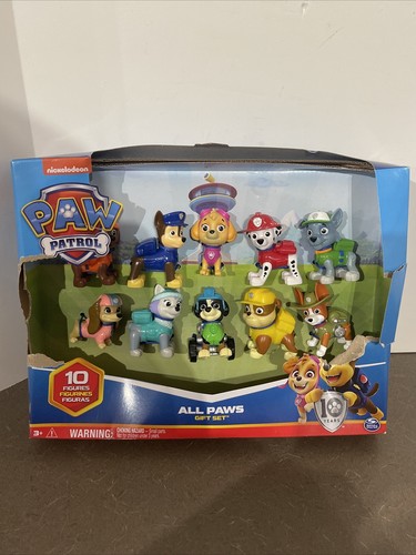 Paw Patrol キャラクター13点セット PAW Patrol, 10th Anniversary, All Paws On Deck Toy Figures
