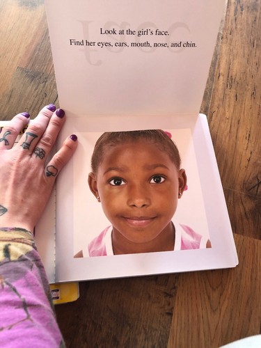 Your Baby Can Read Lift Flap Word & Picture Review Book Early Language System