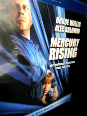 Mercury Rising NEW! Blu-ray Disc, Bruce Willis,Alec Baldwin,HD Widescreen Action
