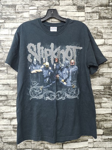 2006 Slipknot Metal Black Faded Band Shirt Size Medium | eBay