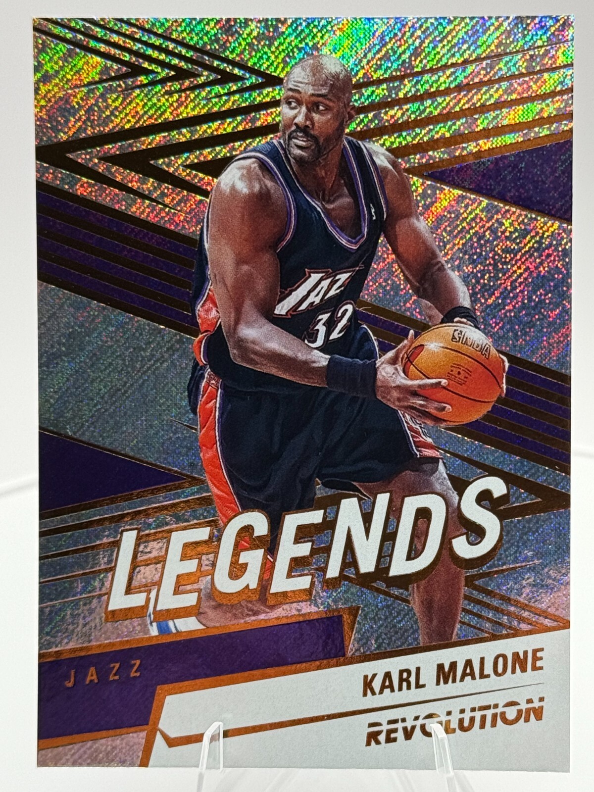 NBA[Karl Malone]マローンのゴールドリフレクター‼️285枚限定 NBA[Karl Malone]マローンのゴールドリフレクター‼️285枚限定