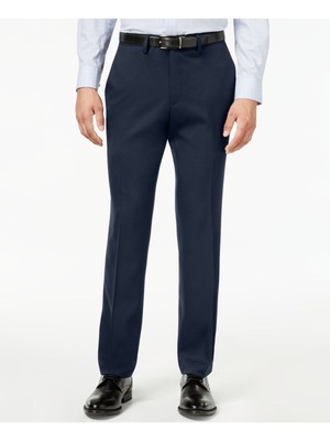 

KENNETH COLE Мужские темно-синие эластичные брюки узкого кроя, Navy, KD50193