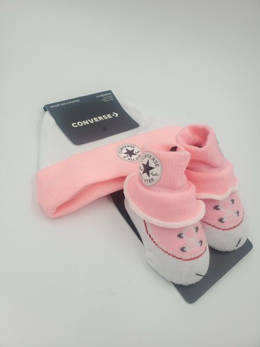 converse hat and bootie set