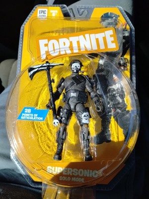 FORTNITE Supersonic Solo Mode 4 inch Epic Games Jazwares 2021 Super Sonic 3.75