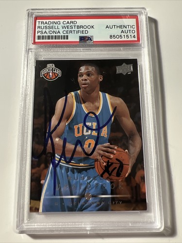 Russell Westbrook Auto NBA カード 2008-09 Upper Deck Russell Westbrook Auto Autograph Signed