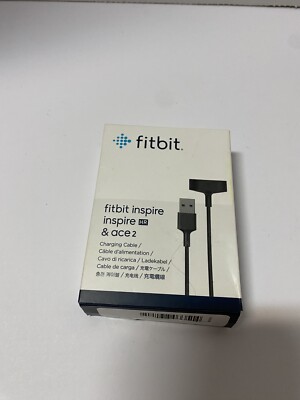 Fitbit Charging Cable for Inspire/Inspire HR and Ace 2 Black