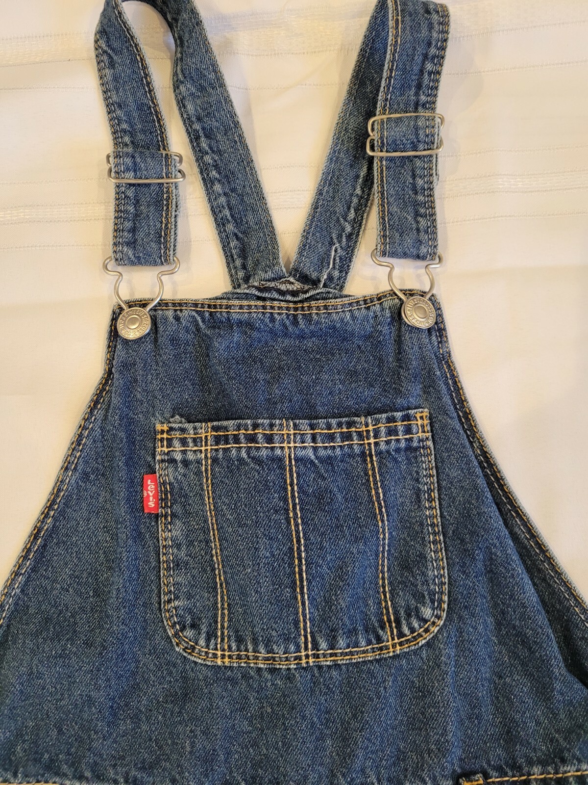 Шорты LEVI'S Girls Shortalls Denim Bib 