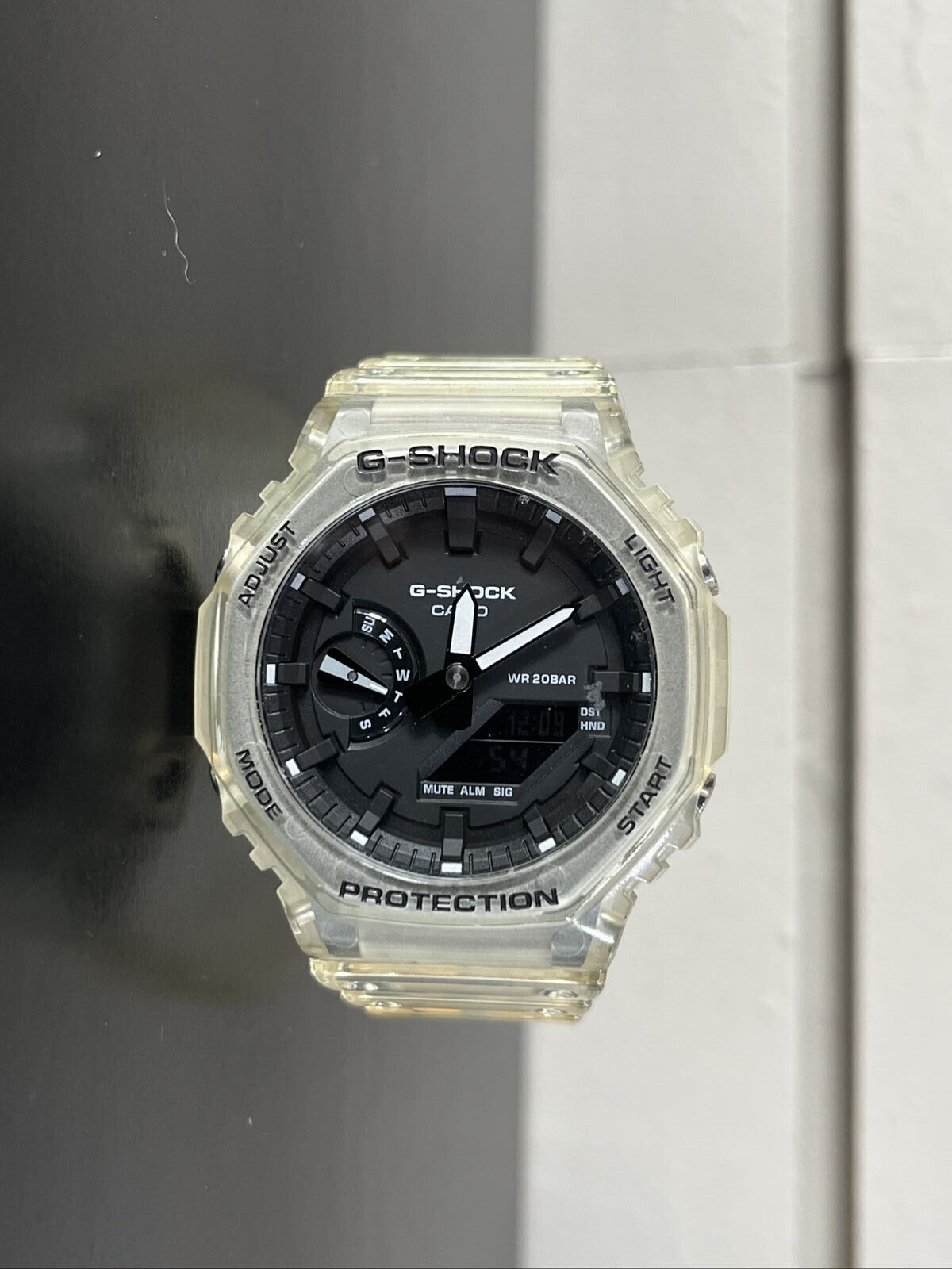 Casio G-Shock 5611 Skeleton Wrist Band W/ Carbon Core Dial Casio G-Shock 5611 Skeleton Wrist Band W/ Carbon Core Dial