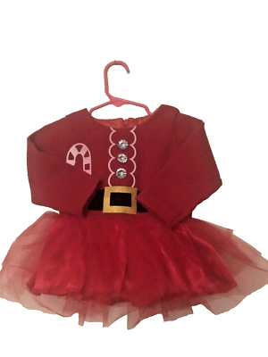 Red color dress cheap for baby girl