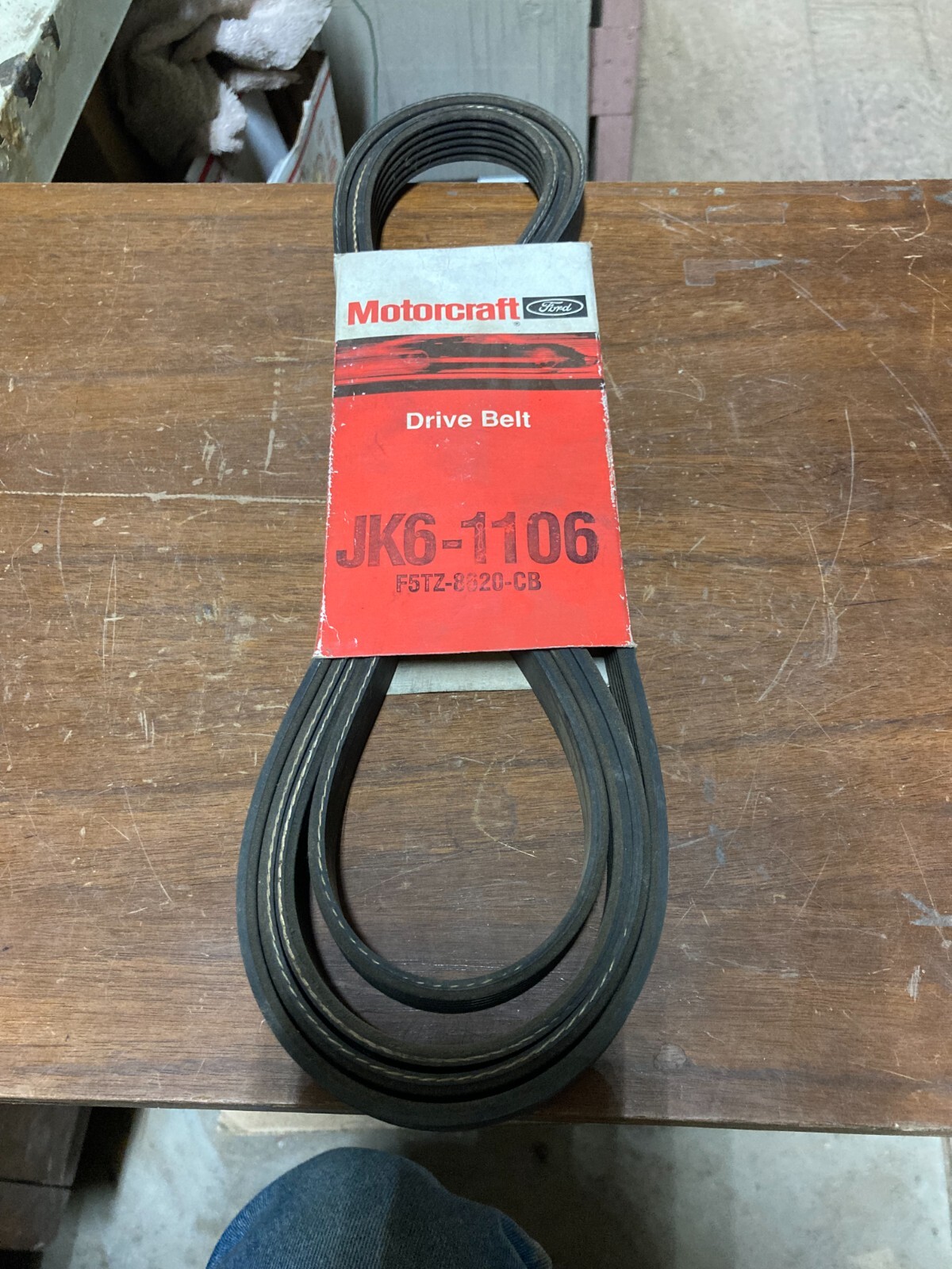 New Motorcraft JK6-1106 Serpentine Belt Ford F5TZ-8620-CB | eBay