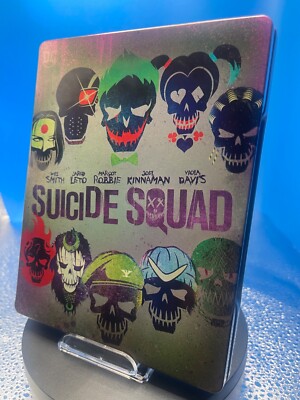 Suicide Squad (4K UHD & Blu-ray, 2016 Film) Best Buy Exclusive Steelbook