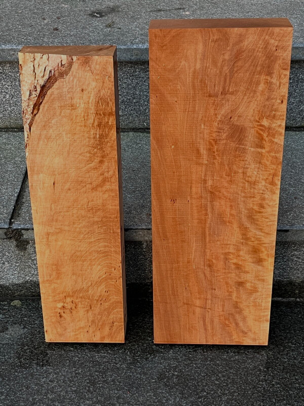 Birnbaum Kanteln Geflammte Textur