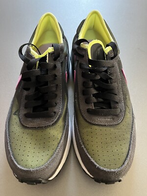 Size 5.5Y (GS) - Women s 7 - Nike Waffle One - Off Noir/Lilac LT Lemon Twist 