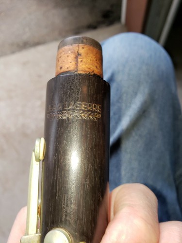 VINTAGE JEAN LASERRE 796 WOOD CLARINET  ITALY