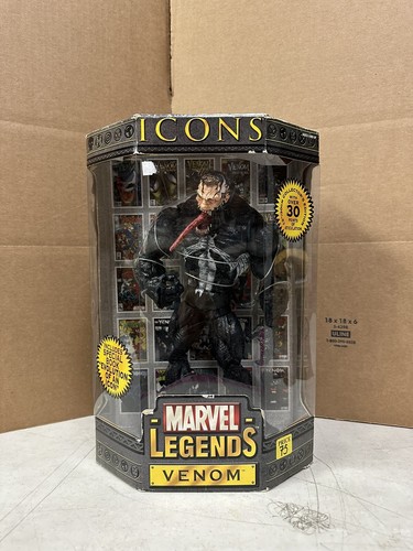 MARVEL LEGENDS VENOM ICONS フィギュア VENOM (UNMASKED) Variant Marvel Legends 12