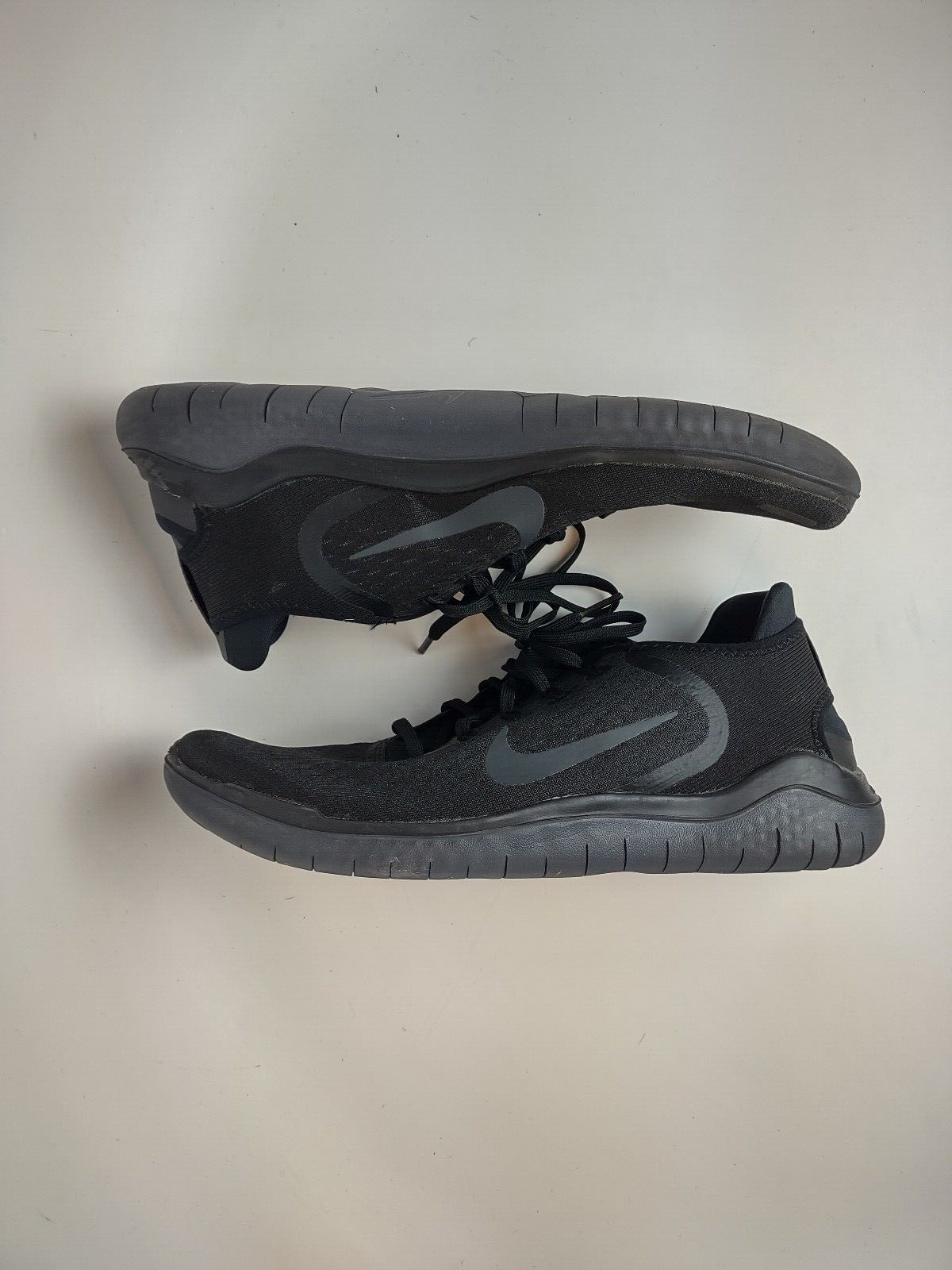 

Мужские кроссовки Nike Free RN Run 2018 Triple Black 942836-002 11,5, Черный, Nike Free RN 2018
