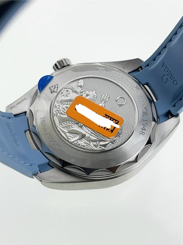 Pre-owned Omega Seamaster Aqua Terra Worldtimer Summer Blue 43mm Automatic Watch