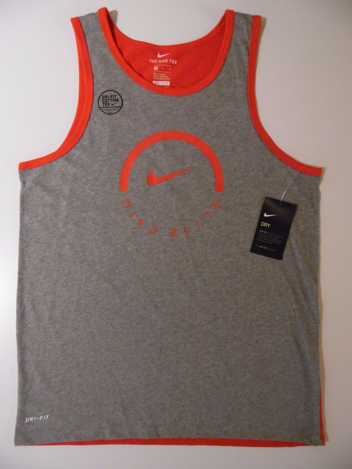 【激レア】 Nike elite 2021 半袖T sample Nike Gray Legend Sleeveless Performance Tank - Mincer's of