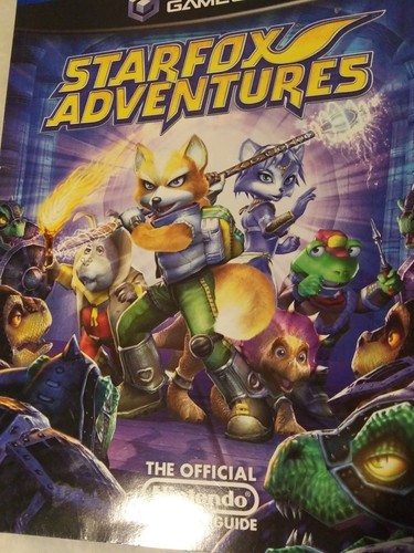 Star Fox Adventures Gamecube Official Players Guide Nintendo Power