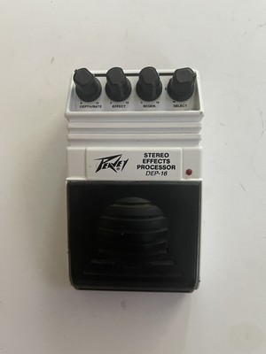 Peavey DEP-16 Stereo Effects Processor Guitar Effect Pedal *Read Description*