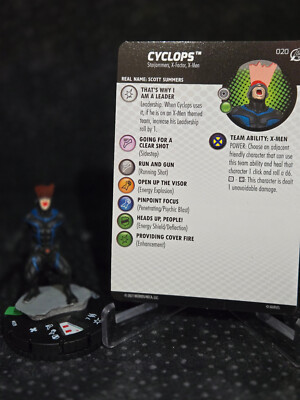 Heroclix Avengers Fantastic Four Empyre AFFE 020 Cyclops