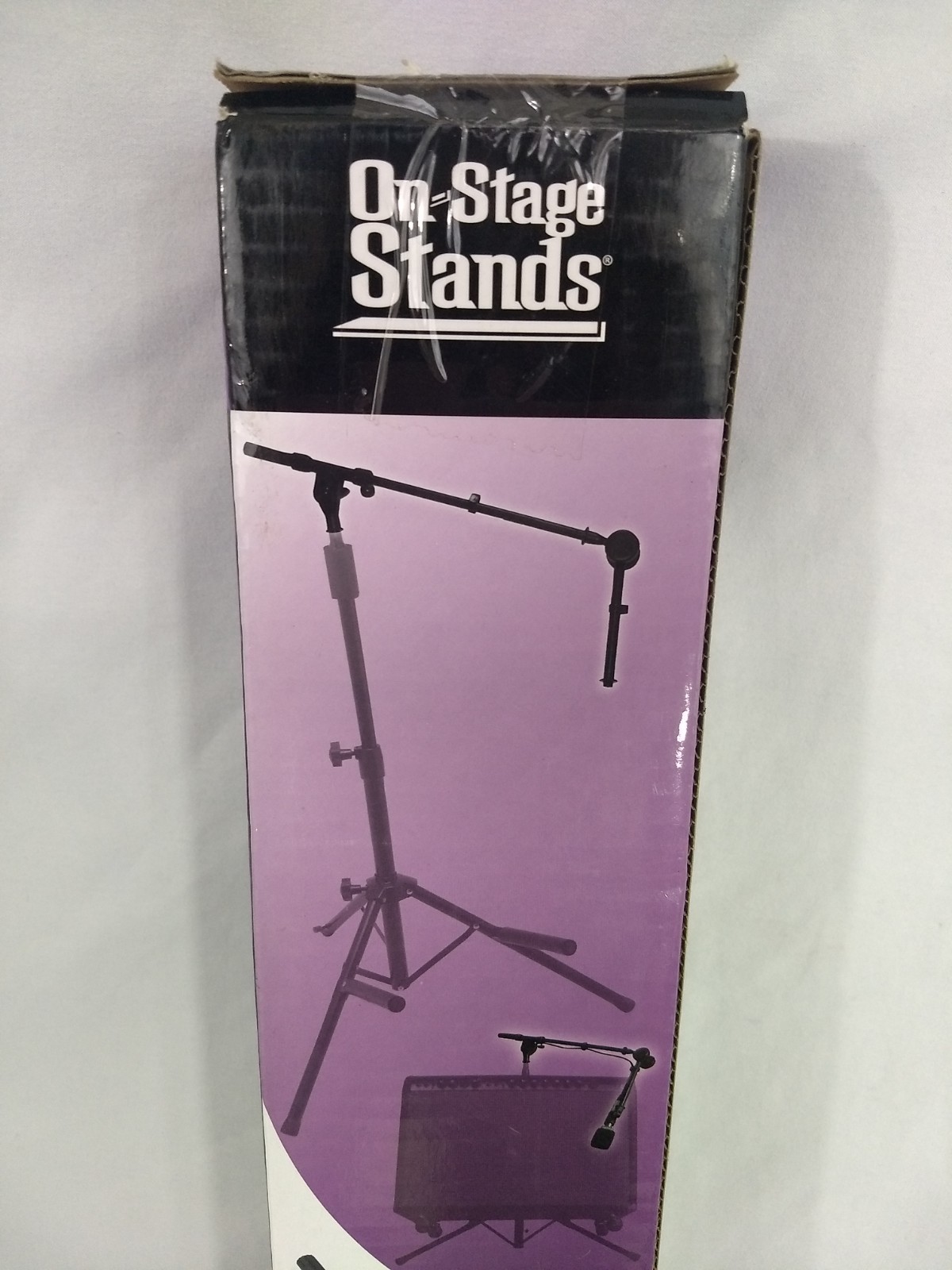 On-Stage Stands MSA7500CB Posi-Lok Combo Boom Arm Mic Stand Music Band