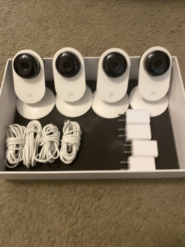 LOT OF 4 Smart Home Camera, Indoor IP Security System