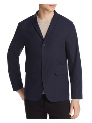 

DESCENTE Мужской темно-синий однобортный блейзер Slim Fit, Navy
