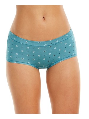 

ALFANI Intimates Повседневное хипстерское нижнее белье из бирюзового вискозы размера плюс, Teal, 100094360