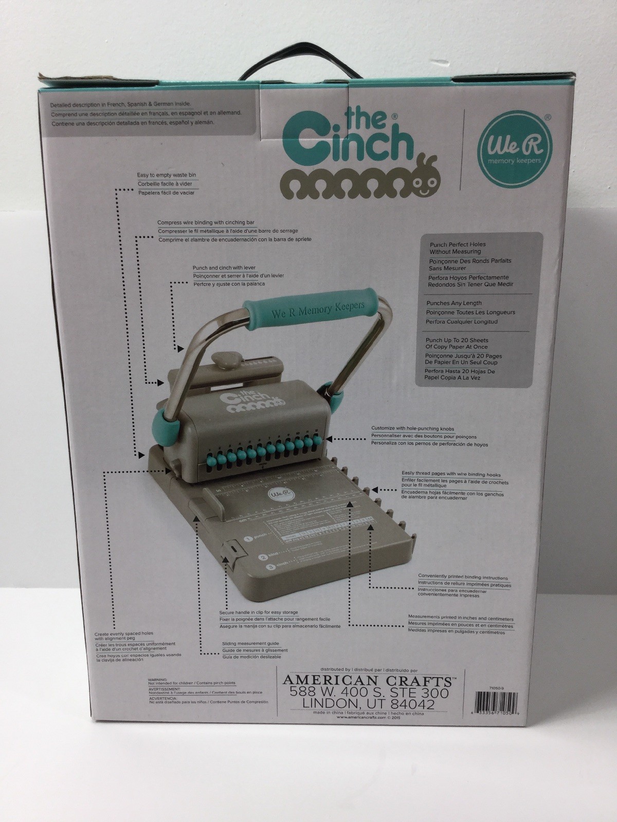 We R Memory Keepers The Cinch Book Binding Tool