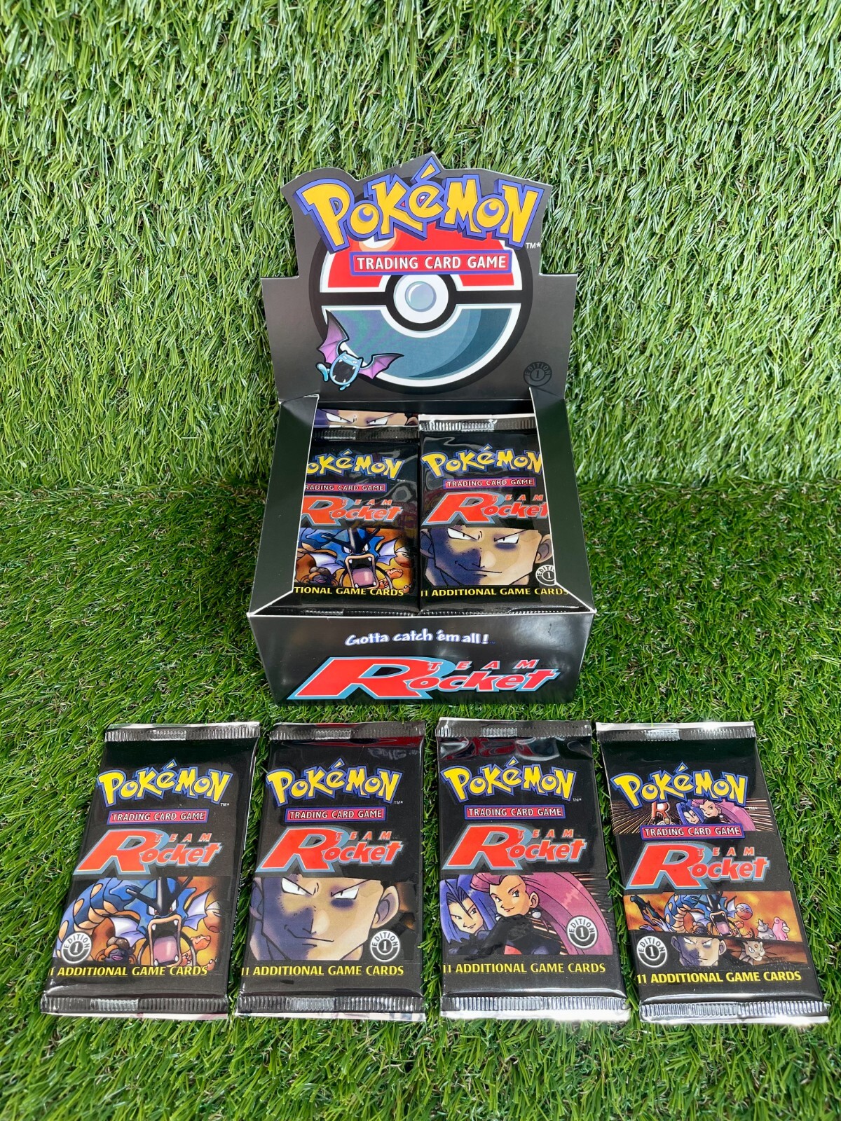 BOX FRESH 1st Edition Team Rocket Booster Pack | FACTORY