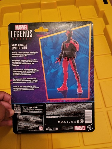 Marvel Legends Miles Morales Spider-Man Retro 6"