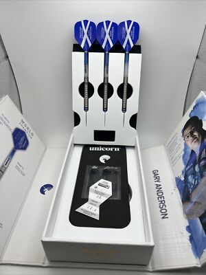Unicorn Gary Anderson Darts Set Phase 5 23g 90 Percent Tungsten World Champion