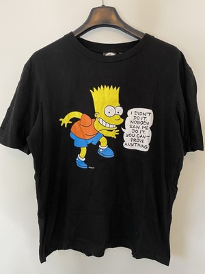 The Simpsons Bart Simpson T Shirt I Didnt Do It Size Large 2019