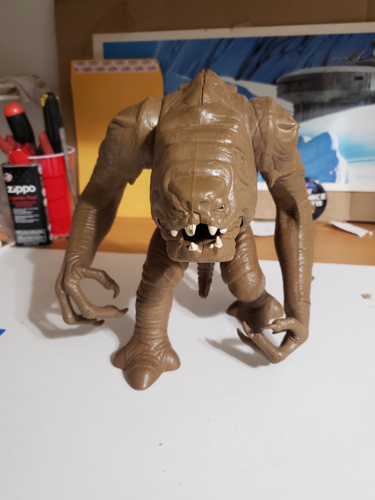 Rancor Monster vintage star wars Limbs hold positions Good