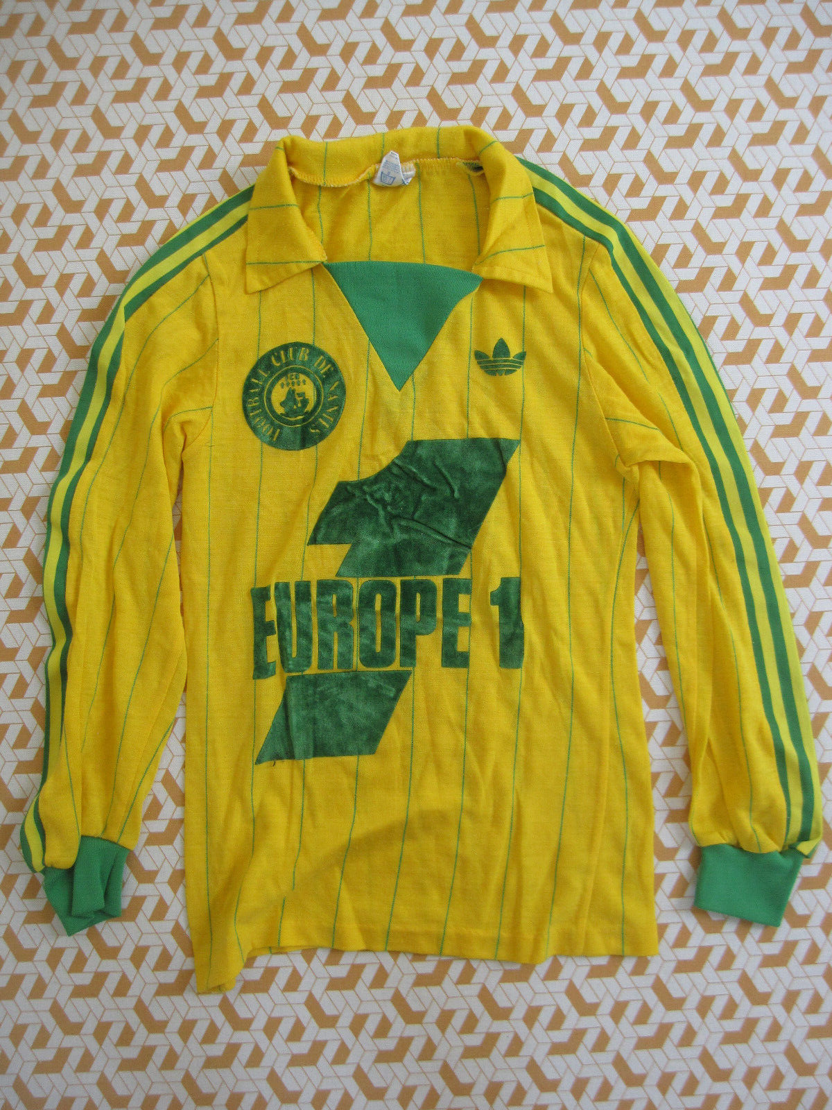 FCナント｜FC Nantes｜1980-81｜ adidas サッカーシャツ