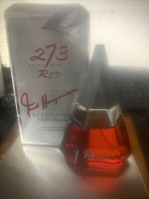 Fred Hayman 273 Rodeo Drive Red 2.5 oz Eau de Cologne Spray for MEN, BRAND NEW
