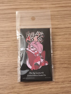 Helluva Boss Pin-Up Loona #3 LIMITED EDITION Enamel Pin Vivziepop Hazbin Hotel