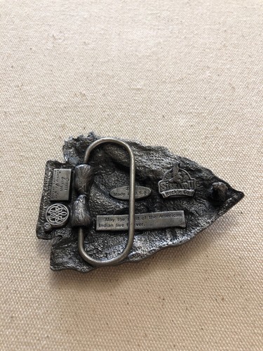 American Eagle Arrowhead Belt Buckle Siskiyou Buckle Co. 1988 Made In USA