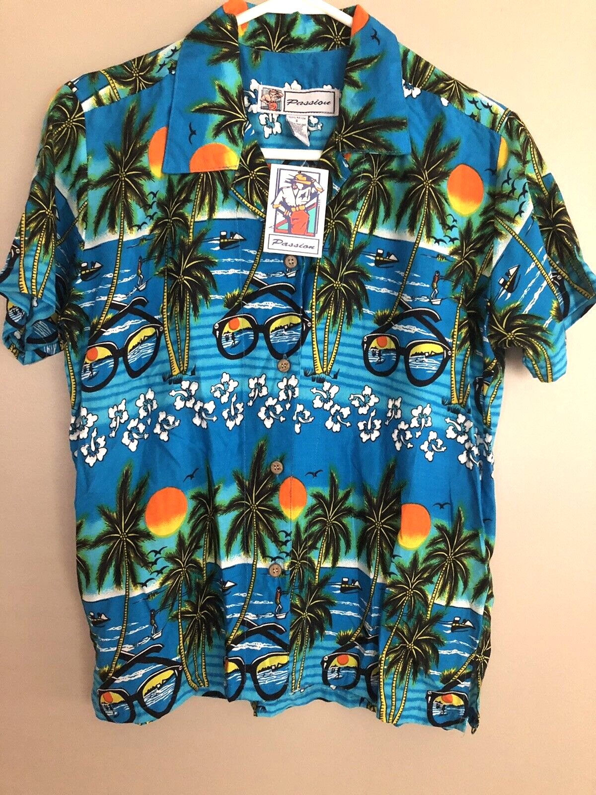 NICOLECLUB formen90sアロハシャツ NICOLE CLUB FOR MEN 総柄シャツ 花柄シャツ 半袖シャツ アロハ